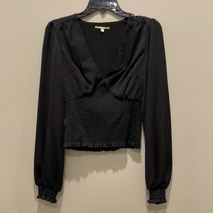 NWT Gianni Bini XS black top